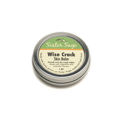 Wise Crack is a natural calendula cream for skin irritation, cuts, burns, bumps, and bruises.  Your all natural shea butter hand balm.  Your first aid all natural skin care. 